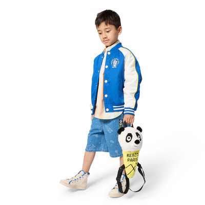 Camicia a righe a maniche lunghe KENZO KIDS RAGAZZO