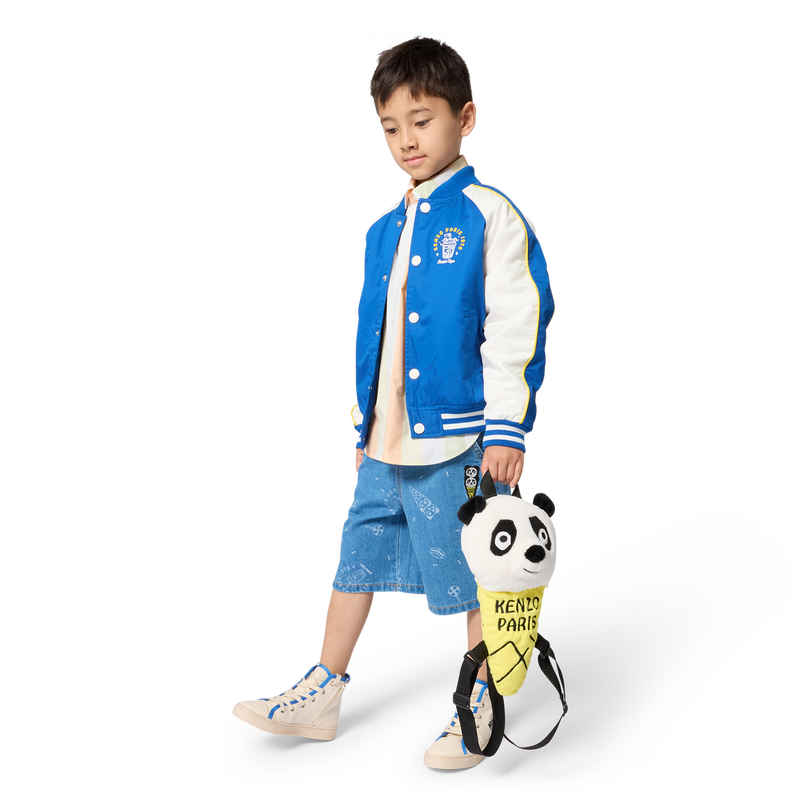 Camicia a righe a maniche lunghe KENZO KIDS 
                        RAGAZZO