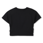 Top in cotone con strass MARC JACOBS 
                    BAMBINA
