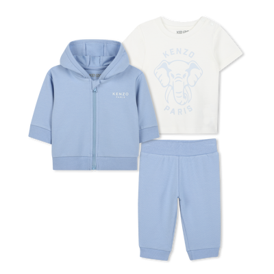 Set da jogging in cotone KENZO KIDS UNISEX