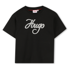 T-shirt a maniche corte HUGO 
                    BAMBINA
