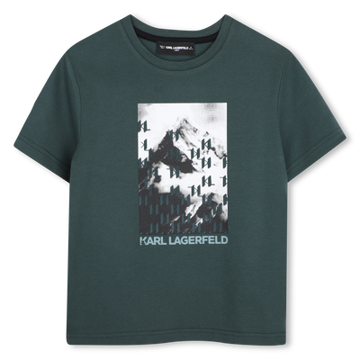 T-shirt a maniche corte KARL LAGERFELD KIDS RAGAZZO