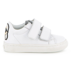 Sneakers con strisce a strappo KARL LAGERFELD KIDS 
                    RAGAZZO