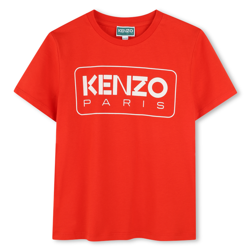 T-shirt cotone maniche corte KENZO KIDS 
                        RAGAZZO