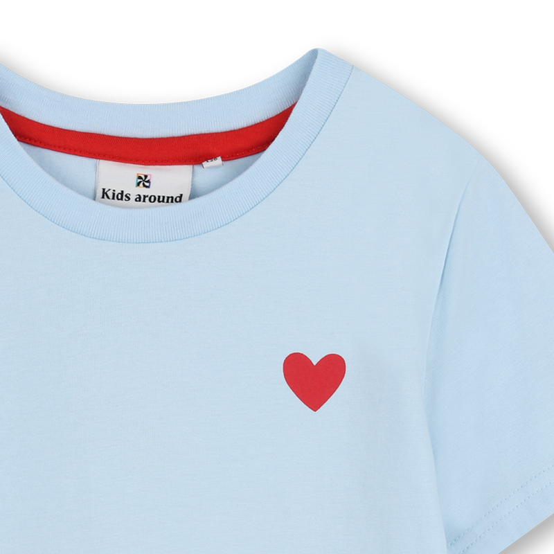 T-shirt a maniche corte KIDS AROUND 
                        BAMBINA