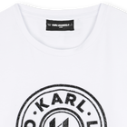 T-shirt a maniche lunghe KARL LAGERFELD KIDS 
                    BAMBINA