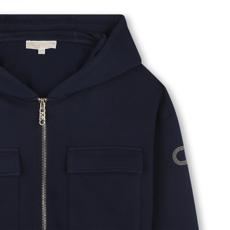 Hooded cardigan MICHAEL KORS 
                        BAMBINA