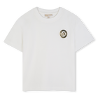 T-shirt manica corta, BIANCO SPORCO, hi-res