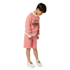 Bermuda in cotone a righe KENZO KIDS 
                    RAGAZZO