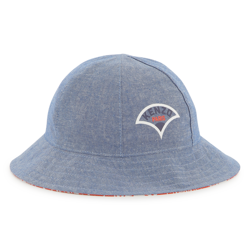 Bob reversibile in cotone KENZO KIDS 
                        UNISEX