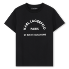 T-shirt a maniche corte KARL LAGERFELD KIDS 
                    BAMBINO