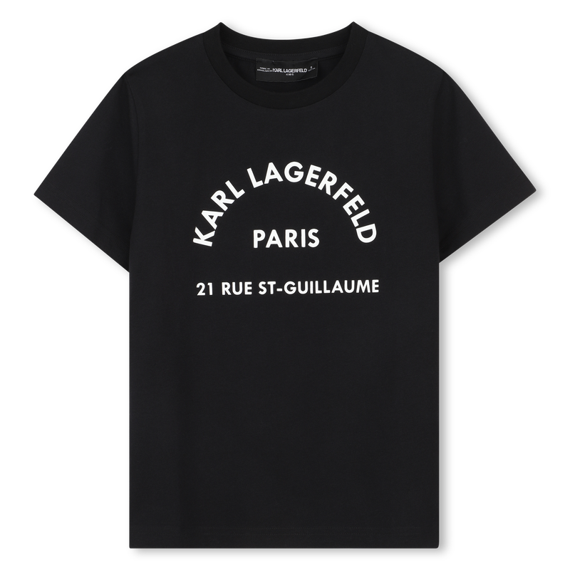 T-shirt a maniche corte KARL LAGERFELD KIDS 
                        BAMBINO