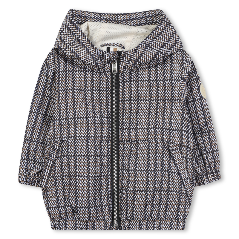 Giacca a vento con cappuccio BOSS 
                        RAGAZZO