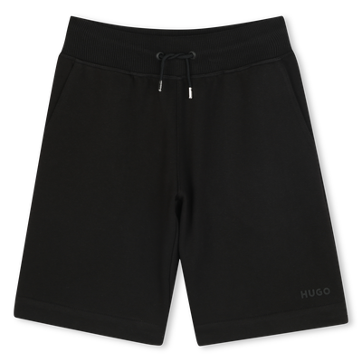 Bermuda da jogging in felpa HUGO BAMBINO