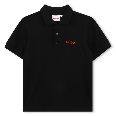 POLO MANICHE CORTE HUGO BAMBINO