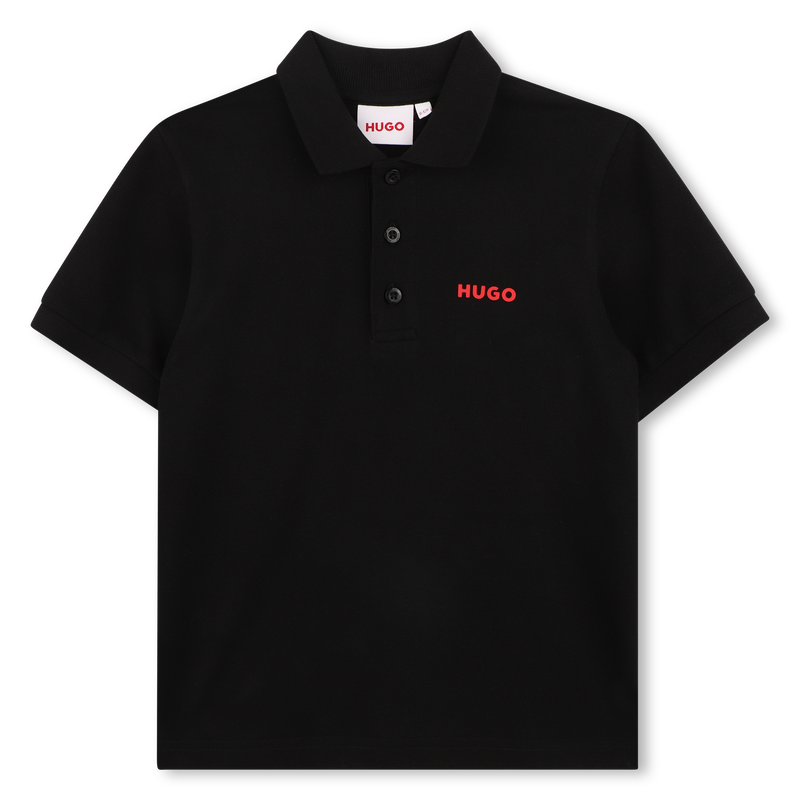 POLO MANICHE CORTE HUGO 
                        BAMBINO