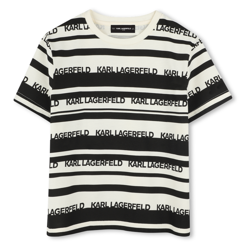 T-shirt a maniche corte KARL LAGERFELD KIDS 
                        RAGAZZO