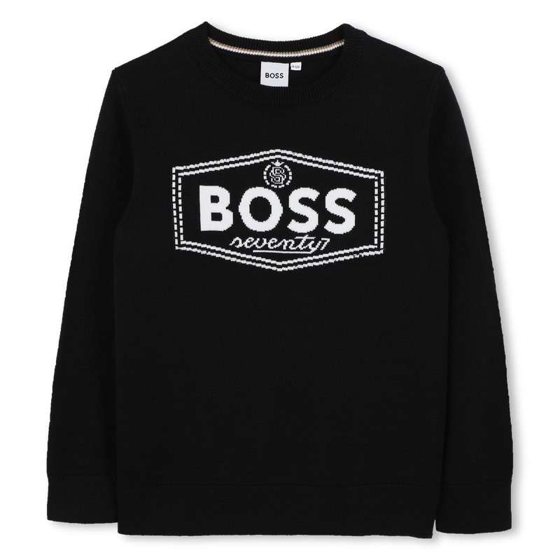 Pullover in cotone BOSS 
                        RAGAZZO