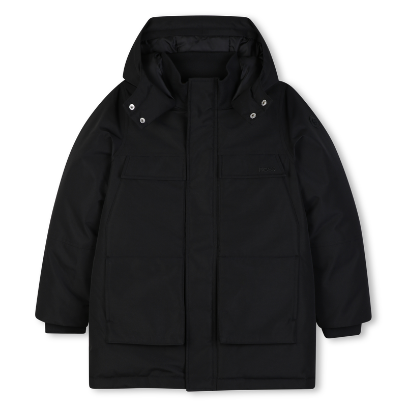 Parka con cappuccio BOSS 
                        RAGAZZO