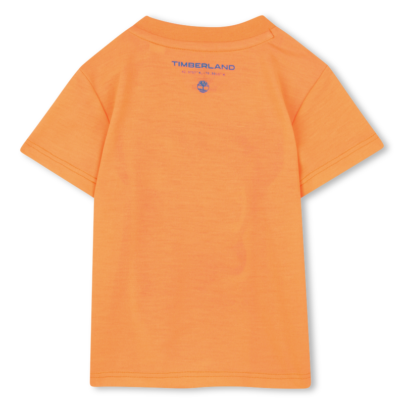 T-SHIRT A MANICHE CORTE TIMBERLAND 
                        RAGAZZO