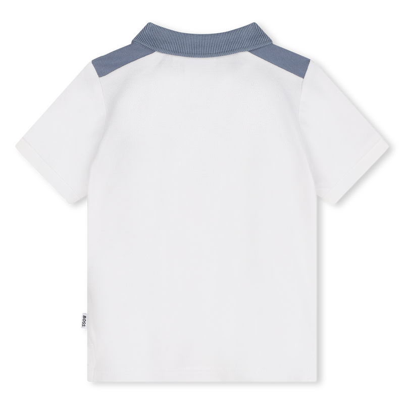 Polo color-block BOSS 
                        RAGAZZO