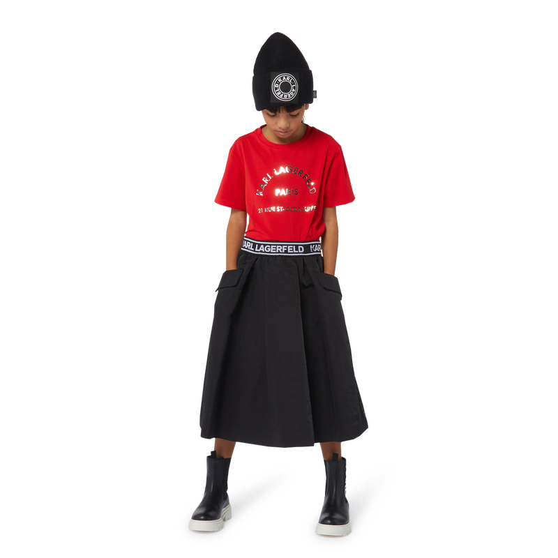 Stivaletti in pelle KARL LAGERFELD KIDS 
                        BAMBINA