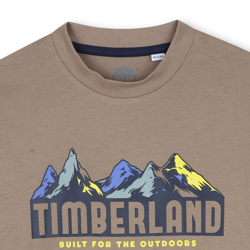 T-shirt in jersey a maniche lunghe TIMBERLAND 
                        RAGAZZO