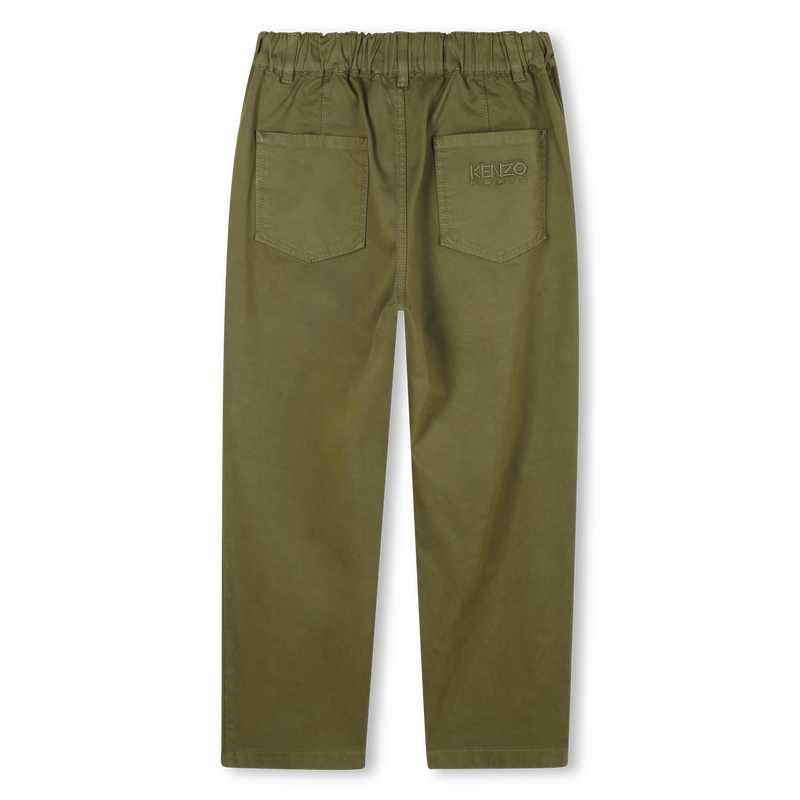 Pantaloni in twill KENZO KIDS 
                        UNISEX