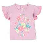 T-shirt manica corta BILLIEBLUSH 
                    BAMBINA