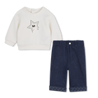 Completo felpa e pantaloni MICHAEL KORS 
                    BAMBINA