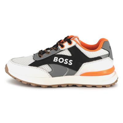 Sneakers con dettagli colorati BOSS RAGAZZO