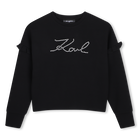 Felpa KARL LAGERFELD KIDS 
                    BAMBINA