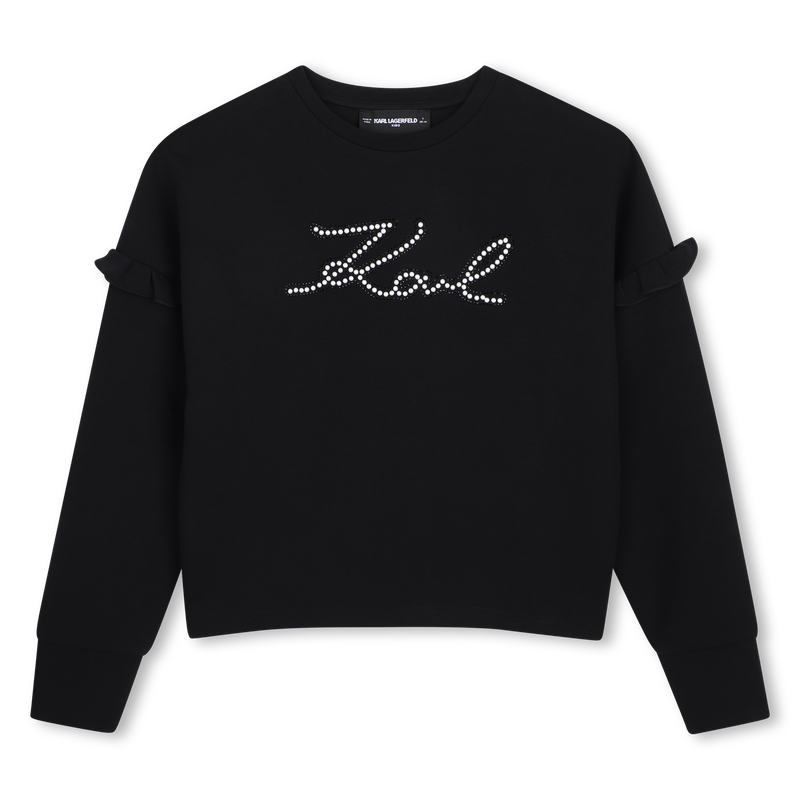 Felpa KARL LAGERFELD KIDS 
                        BAMBINA