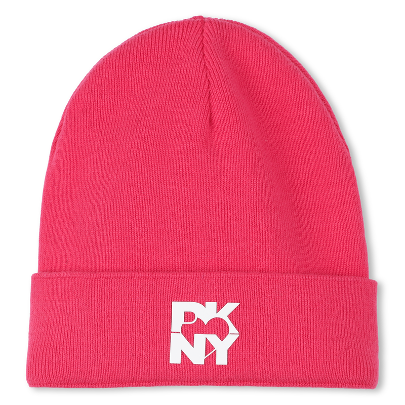 Knitted beanie DKNY 
                        BAMBINA