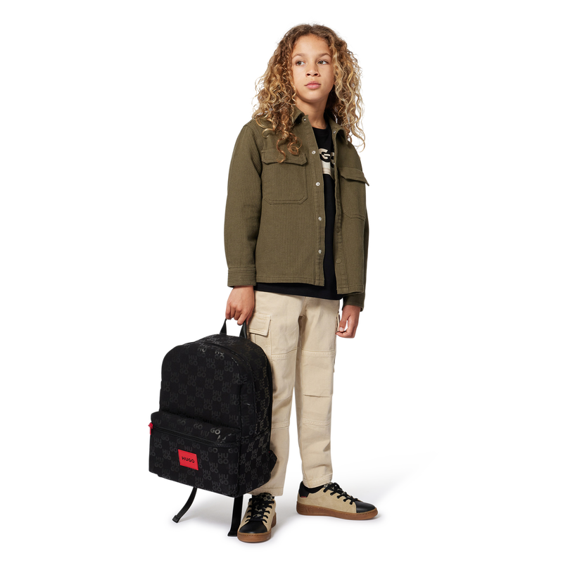 Sovracamicia in velluto a coste HUGO 
                        RAGAZZO