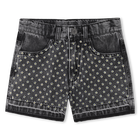 Shorts di jeans con strass MARC JACOBS 
                    BAMBINA
