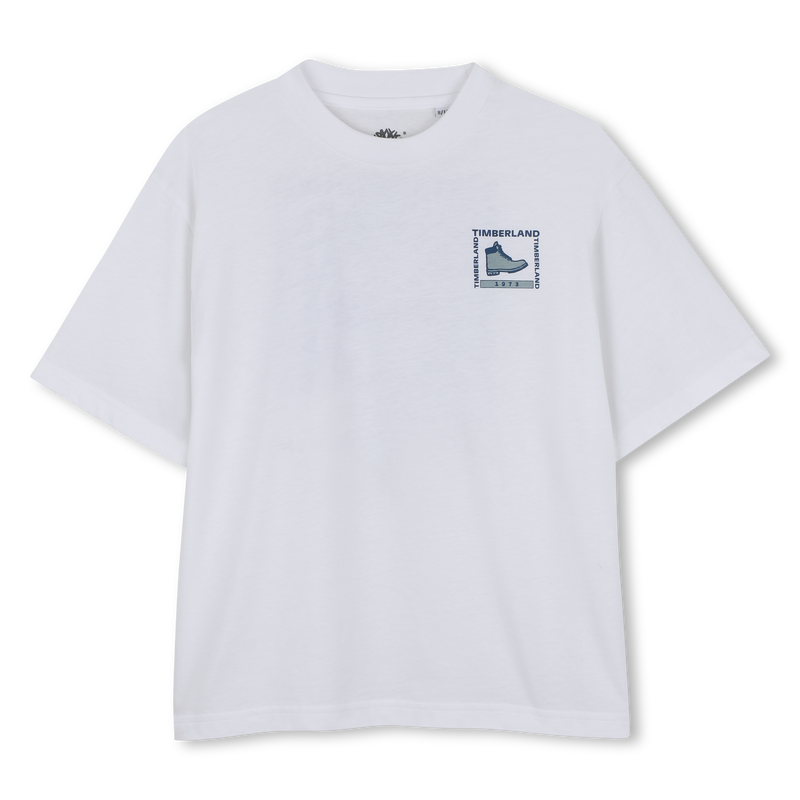 T-SHIRT A MANICHE CORTE TIMBERLAND 
                        RAGAZZO