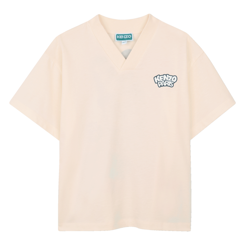 T-SHIRT A MANICHE CORTE KENZO KIDS 
                        RAGAZZO