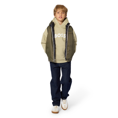 Giubbotto imbottito reversibile BOSS RAGAZZO