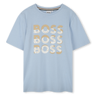 T-shirt a maniche corte, BLU PERSIANO, hi-res