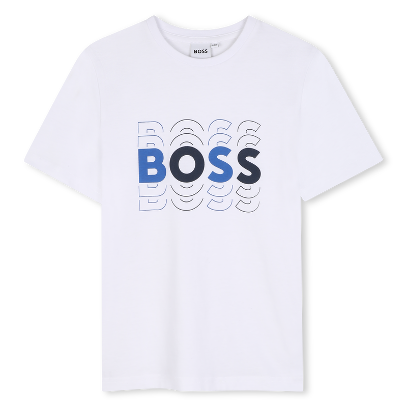T-SHIRT + BERMUDA SET BOSS 
                        RAGAZZO