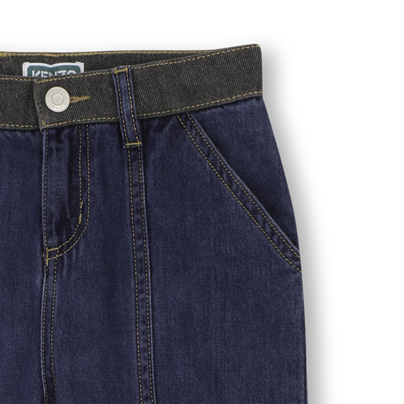 Pantaloni in denim KENZO KIDS 
                        BAMBINA