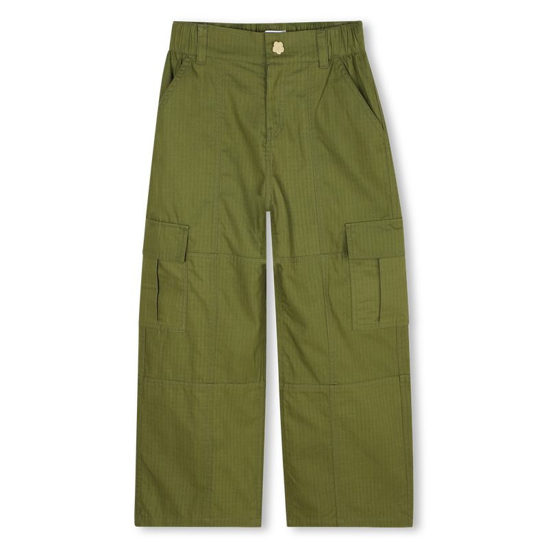 Pantaloni in cotone KENZO KIDS 
                        BAMBINA