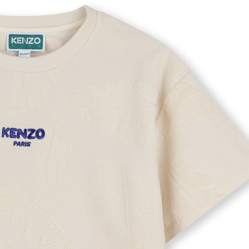 T-shirt in spugna di cotone KENZO KIDS 
                        RAGAZZO