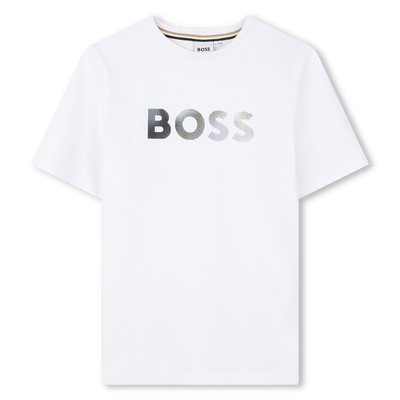 T-SHIRT A MANICHE CORTE BOSS RAGAZZO