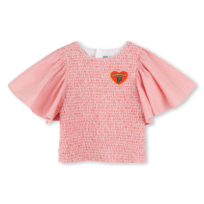 Blusa in cotone KENZO KIDS BAMBINA