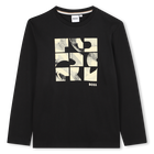 T-shirt a maniche lunghe BOSS 
                    RAGAZZO