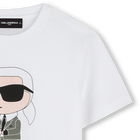 T-shirt a maniche corte KARL LAGERFELD KIDS 
                    RAGAZZO