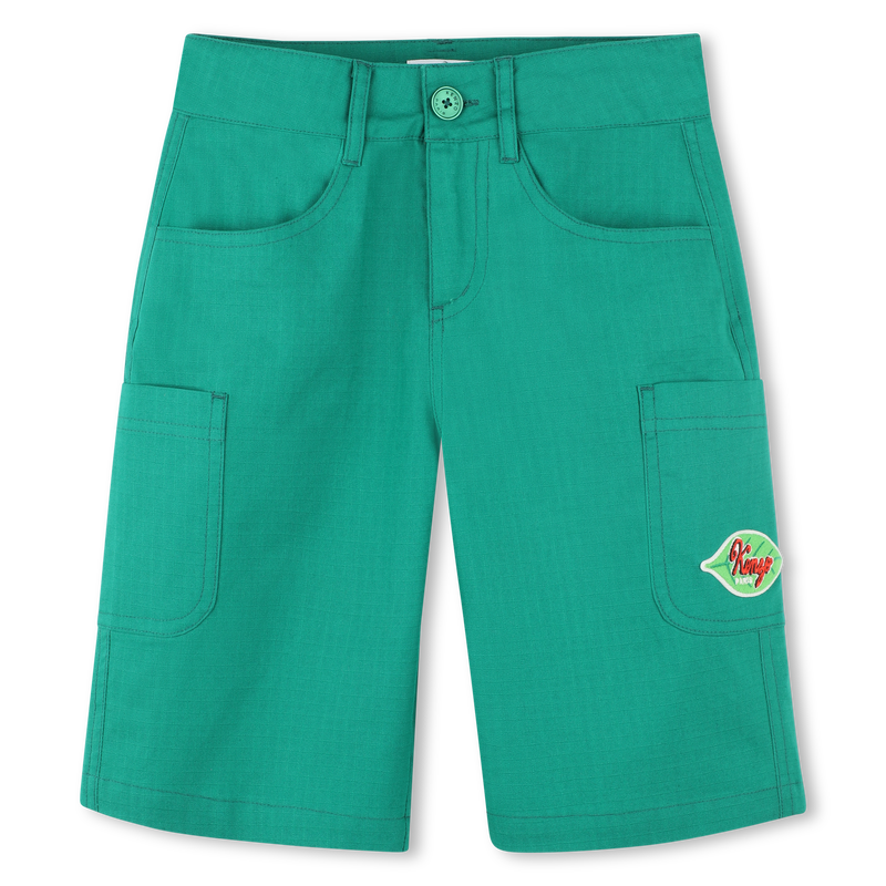 Bermuda cargo in cotone KENZO KIDS 
                        RAGAZZO
