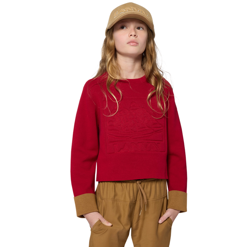 Maglione lavorato a maglia LANVIN 
                        BAMBINA